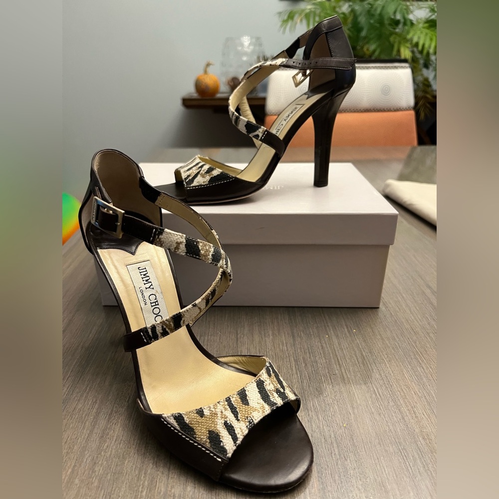 Jimmy Choo Animal Print Heels